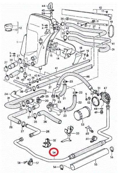画像1: オイルホース　エンジン〜オイルフィルター　　964 (1)