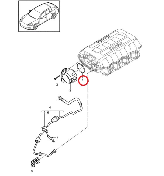 画像2: スロットル ガスケット　　　　　957/958/970 (2)
