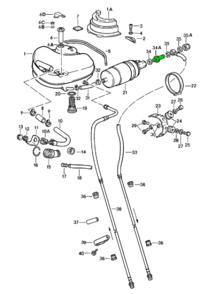 空冷Porsche 964緊急キット バルブ ヒューズ付き　ミツワ自動車純正品 空冷Porsche 964緊急キット バルブ ヒューズ付き ミツワ自動車