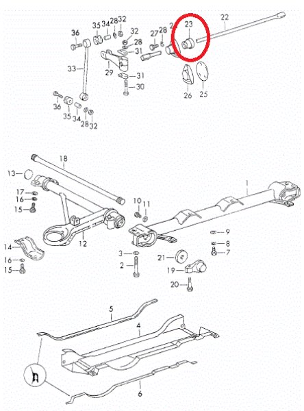 トーションバー ラバーマウント 911 - ポルシェ小僧/PORSCHE PARTS専門店