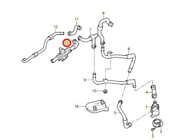 画像2: ヒーターパイプ　バルブ　　　970 (2)