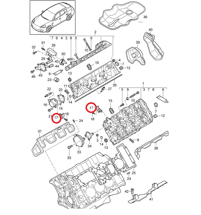 カムシャフト ポジションセンサー 958 V6 - ポルシェ小僧/PORSCHE