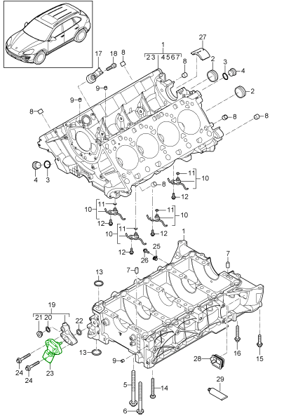 オイルプレッシャーセンサー 958/95B/970/997 - ポルシェ小僧/PORSCHE